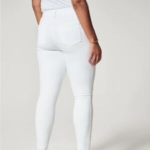 NWOT Spanx White Wash Skinny Jeans/Jeggings Size M